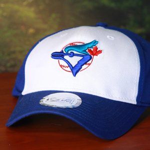 Toronto Blue Jays New Era Dark Blue and White Adjustable Hat